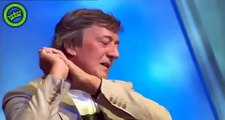 STEPHEN FRY TELLS THE DIFFERENCE BETWEEN AMERICANS EN BRITISH