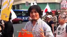 Anti-Korean Mob on Streets of Tokyo Japan 反韓デモ