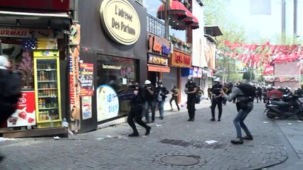 Policía turca reprime manifestación por el 1º de Mayo