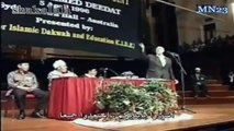 ahmed deedat ask the Christians a simple question but no answer