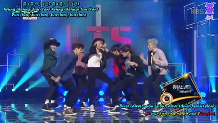 Heungtan Boys - BTS (Live) (Sub español+ColorCoded+Han+Rom+Eng sub)
