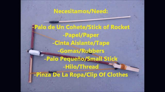 Armas Caseras | Como Hacer una Ballesta Casera
