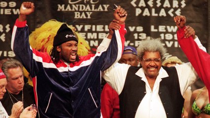 Boxeo - Lennox Lewis, con Mayweather