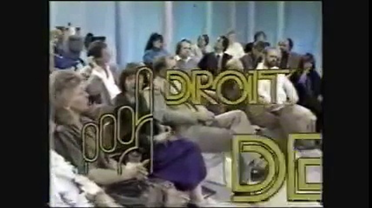 Radio Québec - Droit de Parole (1986) Roch "Moïse" Thériault dans l'assistance?