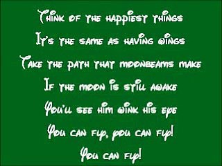Peter Pan-You Can Fly Lyrics