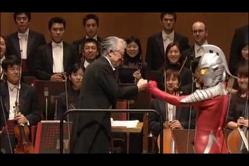 Toru Fuyuki conducts Ultra Seven
