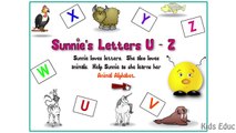 Alphabet U Z, Preschool Activity, Educational Baby Games, Quick Learning, Kids Cartoon