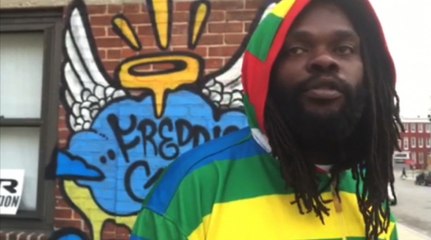 Witness on Gray's arrest: He was folded up like origami