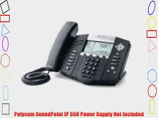 Tải video: Polycom SoundPoint IP 550 Power Supply Not Included