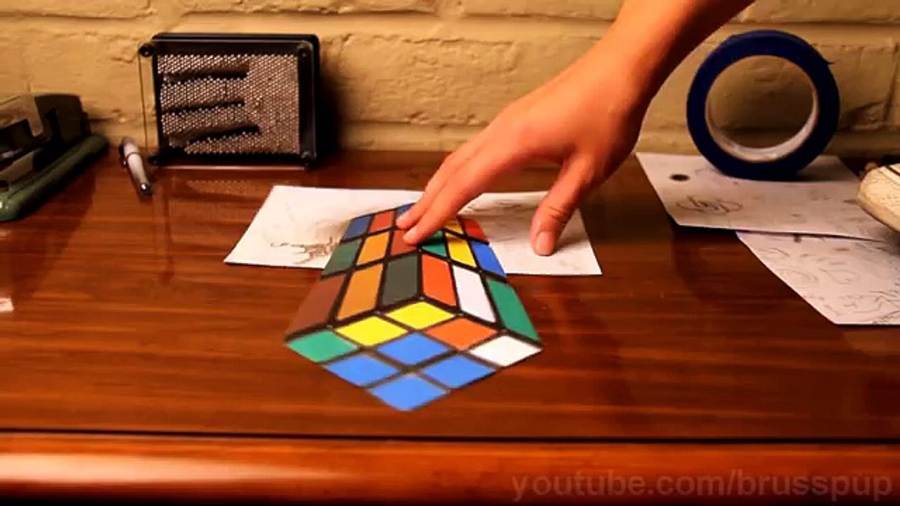 Amazing Anamorphic Illusion