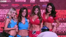 Mayweather vs Pacquiao: Meet the ring girls ahead of Saturday's Las Vegas