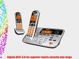 Uniden D1685-2 Cordless Phone/Answering System with Speakerphone and 2 Handsets