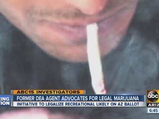 Former DEA agent advocates fro legal marijuana