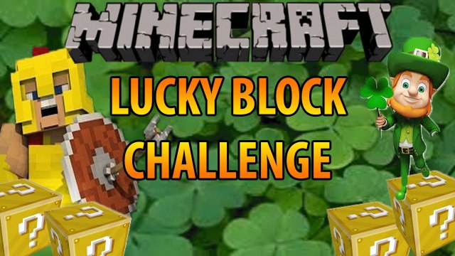 MINECRAFT LUCKY BLOCK MOD - LUCK OF THE IRISH MINI-GAME - ST. PATRICK'S DAY SPECIAL
