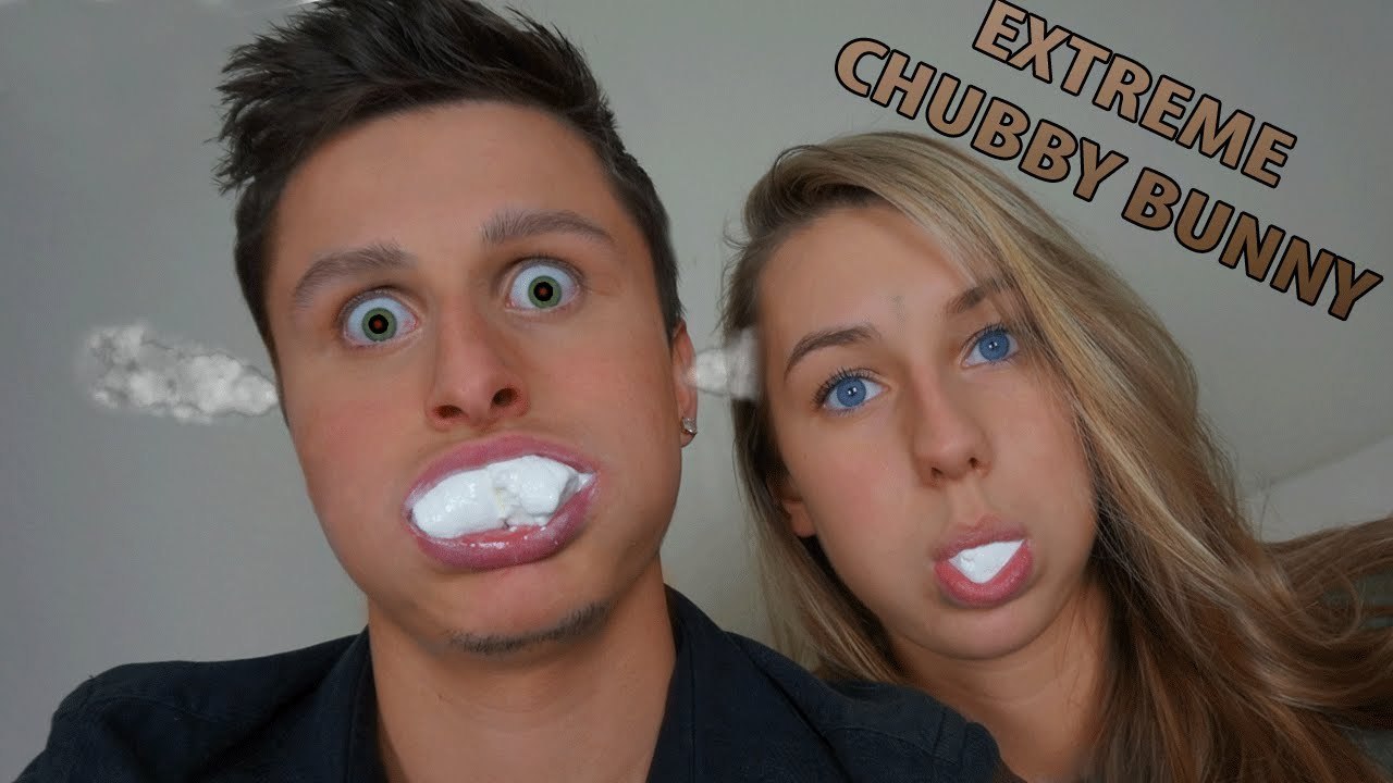 EXTREME Chubby Bunny Challenge (BF vs GF Challenge) **GHOST PEPPER**