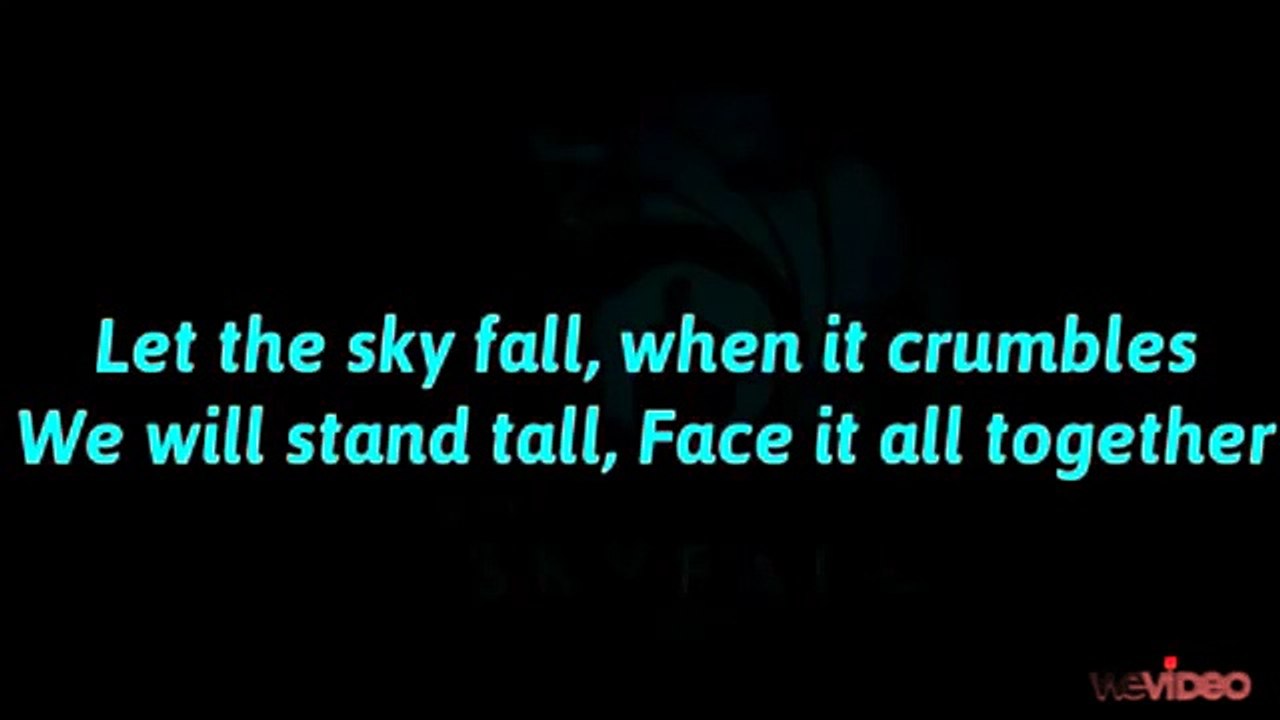 Adele - Skyfall (Lyrics Full)