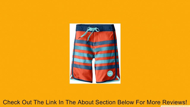 RVCA Little Boys' Swindler Swim Trunk Review