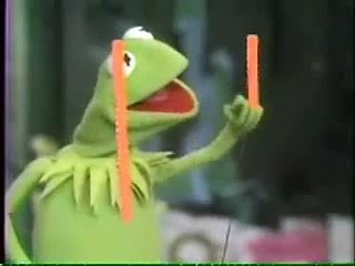 Sesame Street - Kermit draws the letter M