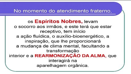 Recomendações para o Atendimento Fraterno