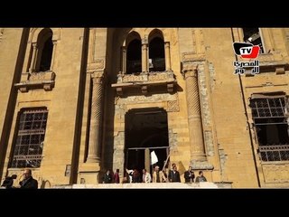 آثار تحطم واجهة متحف الفن الإسلامي بعد حادث تفجير «أمن القاهرة»