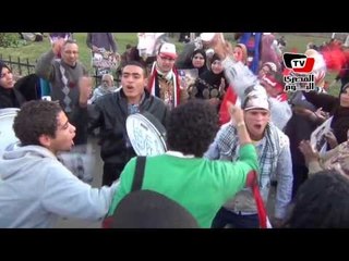 مؤيدو «السيسي» في وقفة بـ«عابدين»:احنا اللي ضربنا الإخوان