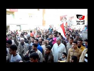 مسيرة بالدقهلية: «بدواي بتقول نعم للدستور»