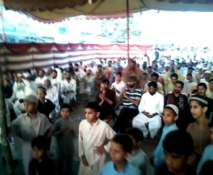 Haji Khursheed Ali Hazarvi President HQM Pakistan Addressing On Labor Day At Gul Ahmed Chorangi 1st May 2015