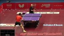 The incredible heating of Zhang Jike in table tennis