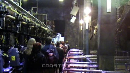 Vampire - Chessington - Behind the Scenes Track Walk