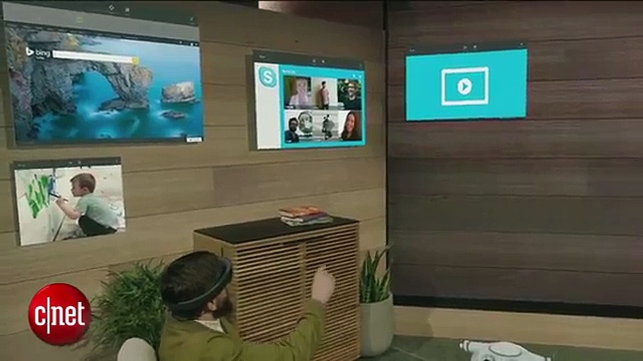 CNET News - Hololens- The latest mind-blowing demos-