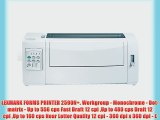 LEXMARK FORMS PRINTER 2590N . Workgroup - Monochrome - Dot-matrix - Up to 556 cps Fast Draft