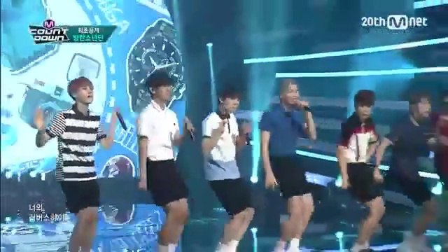 [HD] 방탄소년단(BTS)- CONVERSE HIGH LIVE M COUNTDOWN 422화