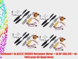 RioRand? 4x A2212 1000KV Outrunner Motor   4x HP 30A ESC   4x 1045 prop (B) Quad-Rotor