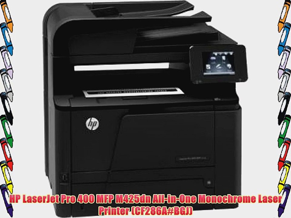 HP LaserJet Pro 400 MFP M425dn All-in-One Monochrome Laser Printer (CF286A#BGJ)
