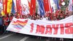 جلوگیری از برگزاری تظاهرات روز کارگر در میدان تقسیم استانبول
