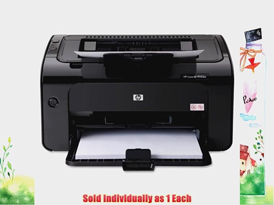 HP LaserJet Pro P1102W Laser Printer-Laser Jet Printer 19PPM 150SHT Cap 13x9x7 BK