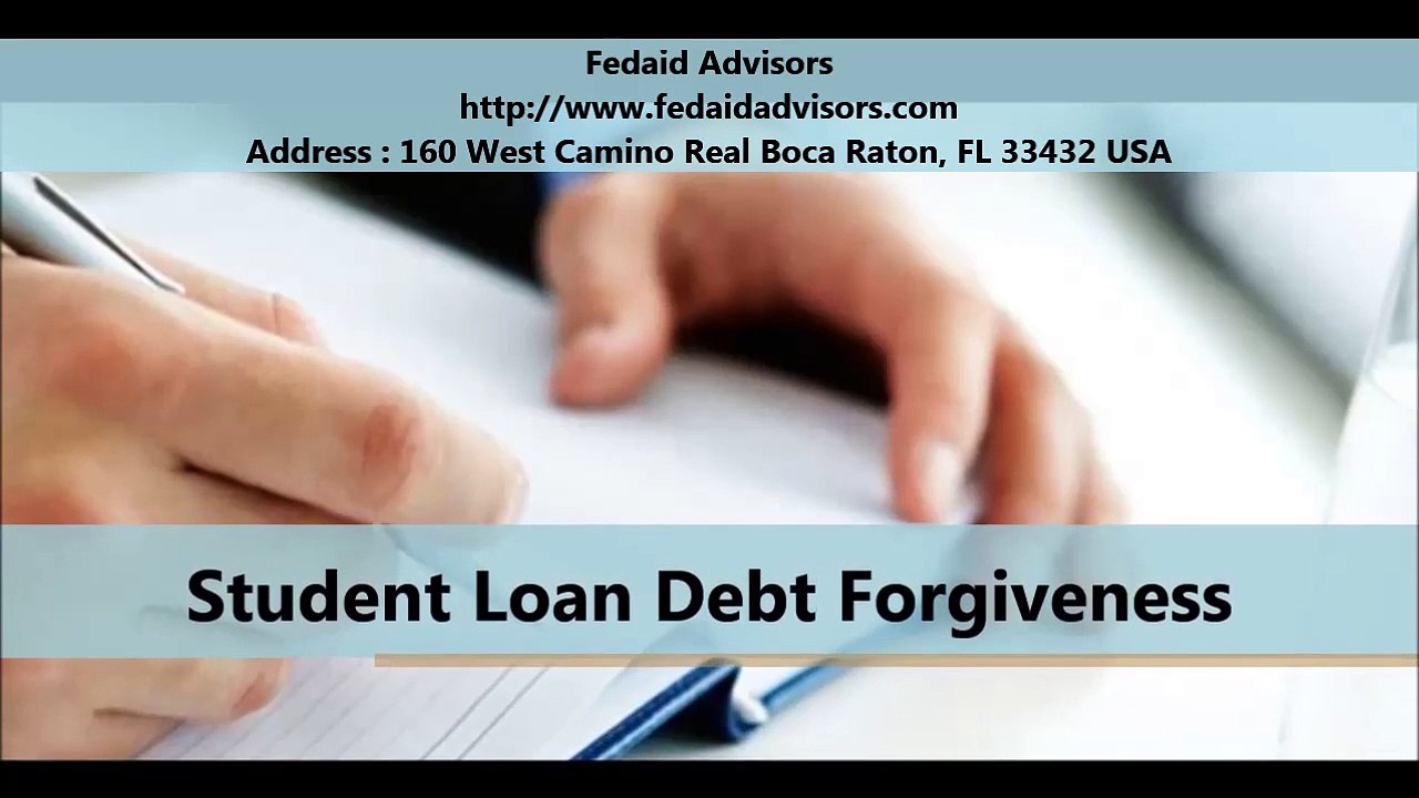 Fedaid Advisors Student Loan Debt Forgiveness Boca Raton FL