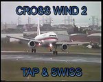 pousos com vento cruzado - landings with crosswind