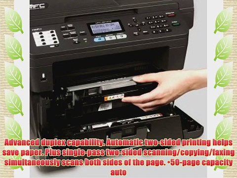 Brother MFC-8810DW Wireless 40PPM Monochrome Laser Printer with Scanner Copier and Fax with