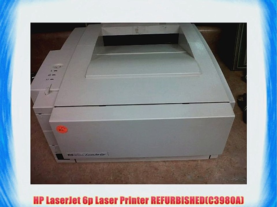 HP LaserJet 6p Laser Printer REFURBISHED(C3980A)