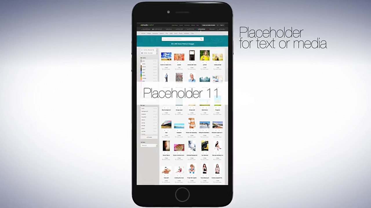 After Effects Project Files - Phone 6 3D Presentation - VideoHive 9675209
