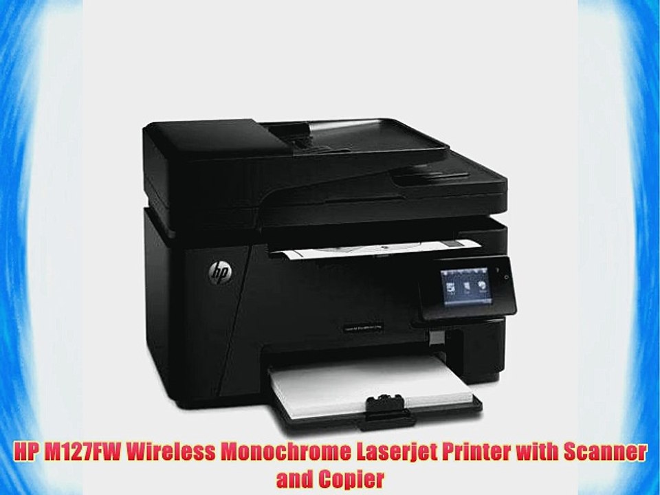 HP M127FW Wireless Monochrome Laserjet Printer with Scanner and Copier