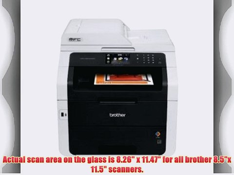 Brother MFC-9340CDW All-in-One Wireless Digital Color Printer 23ppm Black/Color 600x2400dpi