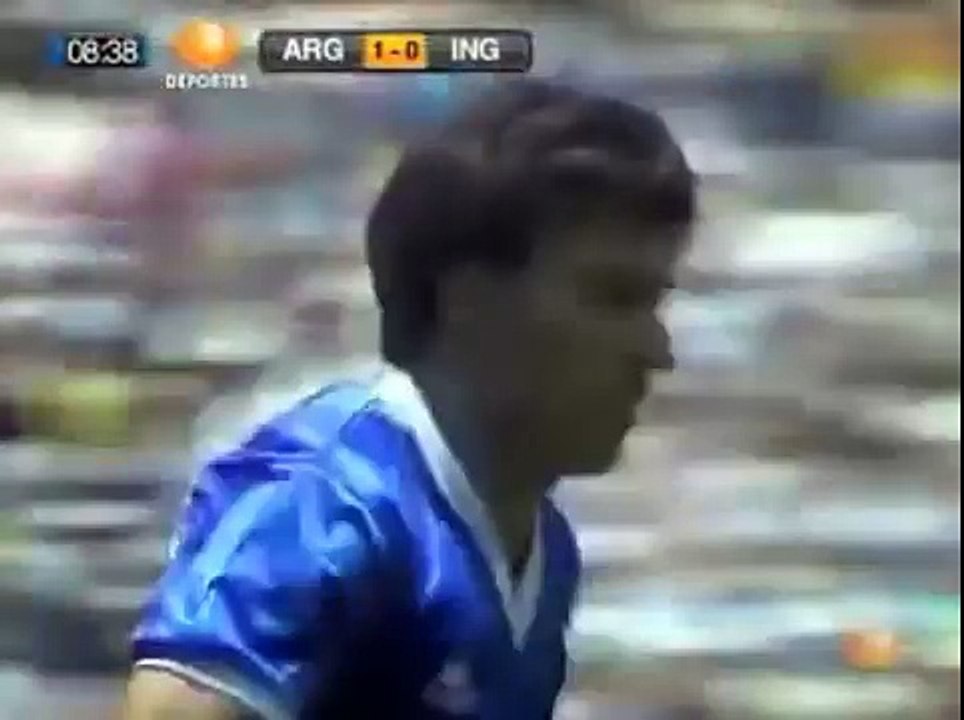 Argentina Vs England 1986 Gol de Maradona (The best goal ever)