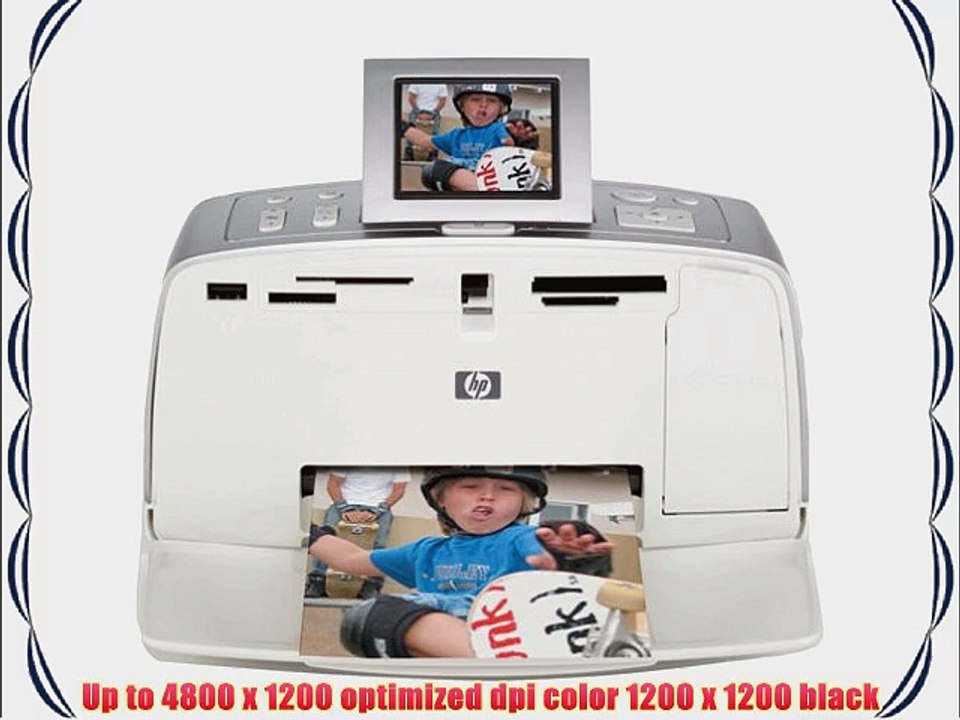 HP PhotoSmart 375 Compact Photo Printer