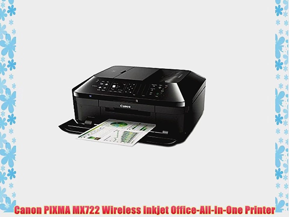 Canon PIXMA MX722 Wireless Inkjet Office-All-In-One Printer