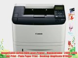 imageCLASS LBP6670DN Laser Printer - Monochrome - 2400 x 600 dpi Print - Plain Paper Print