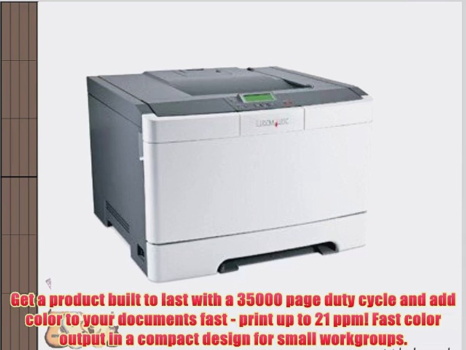 Lexmark C543DN Color Laser Printer