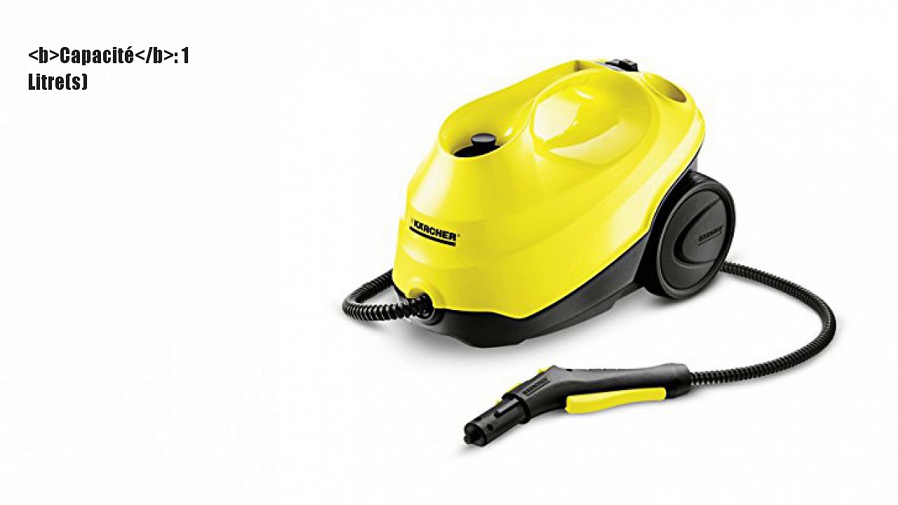 Karcher 15130000 SC3 Nettoyeur Vapeur Jaune/Noir 49