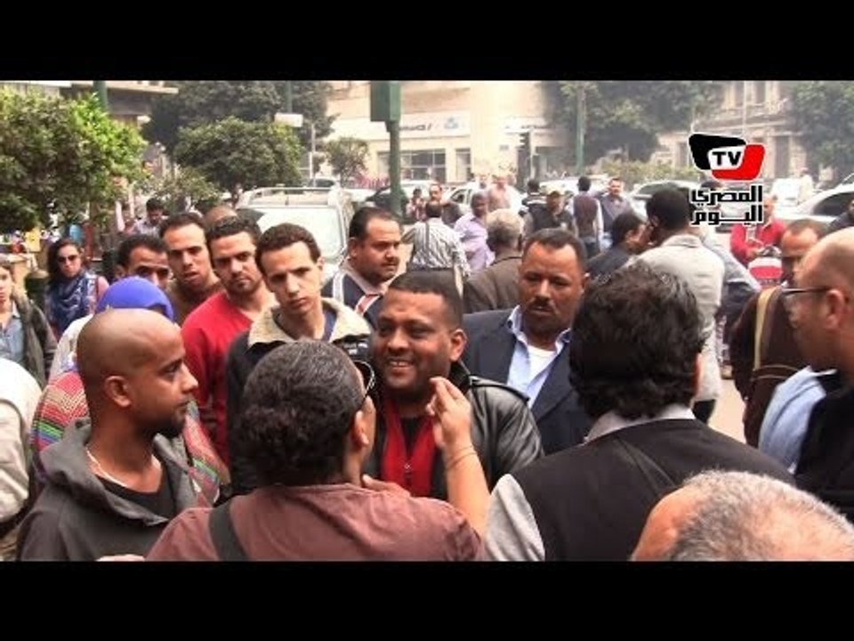 إنهاء وقفة تضامن مع محتجزي «الشورى» لغضب تجار «طلعت حرب»